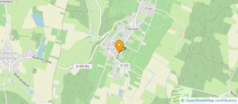 localisation de l'entreprise MADAME MAGALI MARIE-PAULE LAMBERT  CLESSE