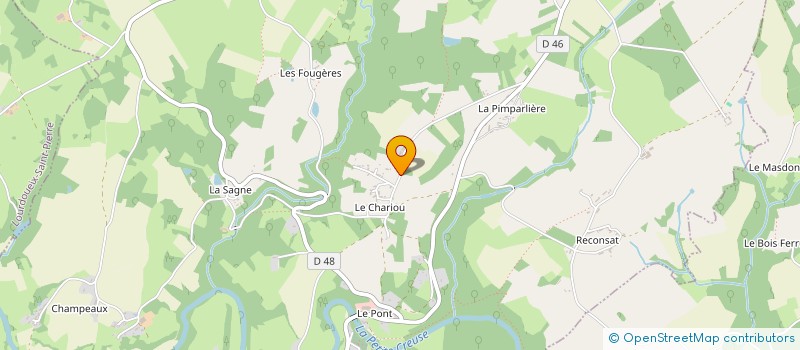 localisation de l'entreprise MADAME MAGALI MARMION à CHENIERS