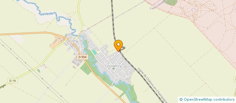 localisation de l'entreprise MADAME MAGALI MARQUILLY  LIVRY-LOUVERCY