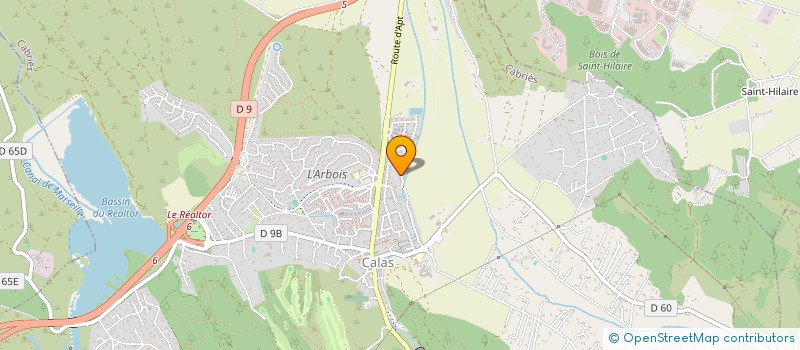 localisation de l'entreprise MADAME MAGALI MATTEODA  MIRABEAU