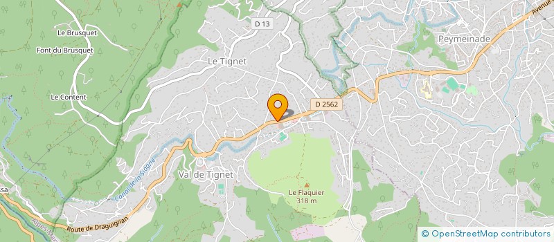 localisation de l'entreprise MADAME MAGALI MEHEUST  PEYMEINADE