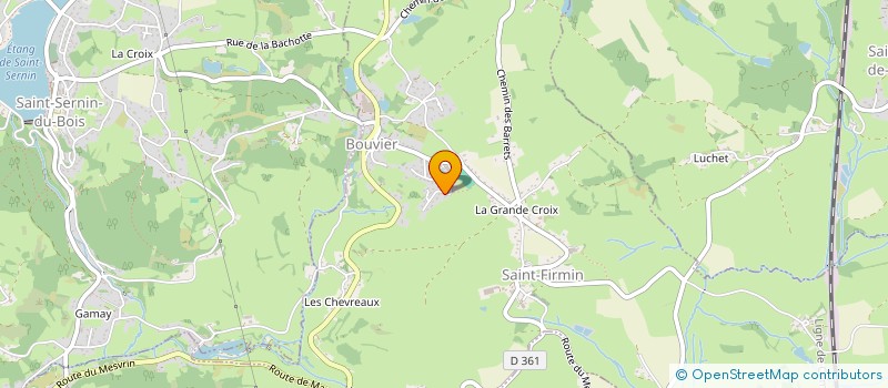 localisation de l'entreprise MADAME MAGALI MENDES  SAINT-FIRMIN