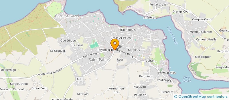 localisation de l'entreprise MADAME MAGALI MENGUY  SAINT-PABU