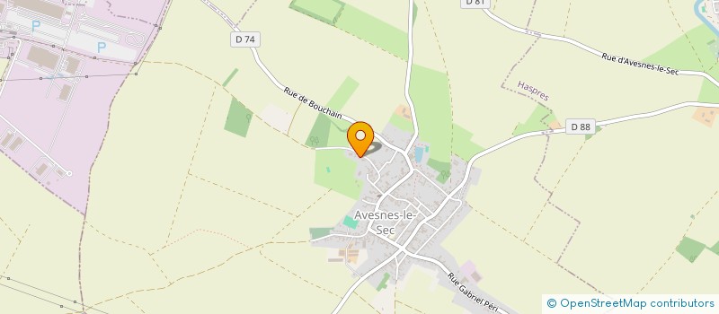 localisation de l'entreprise MADAME MAGALI MERESSE  AVESNES-LE-SEC