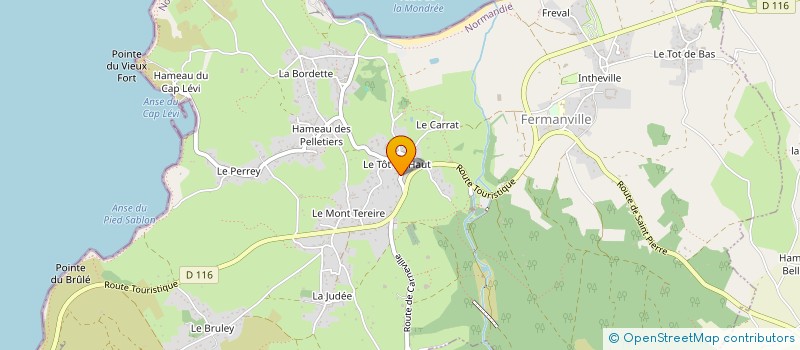 localisation de l'entreprise MADAME MAGALI MESNIL  FERMANVILLE