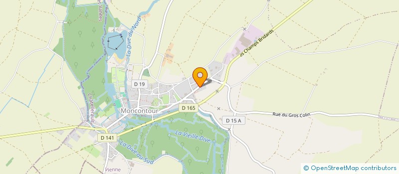 localisation de l'entreprise MADAME MAGALI MESSIER  MONCONTOUR