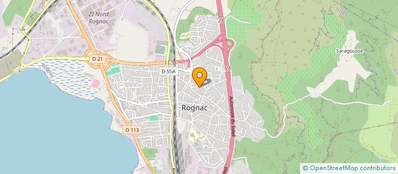 localisation de l'entreprise MADAME MAGALI MEYER  ROGNAC