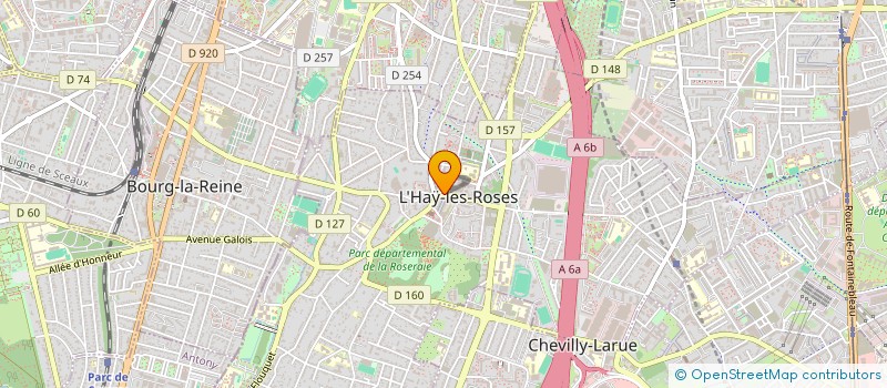 localisation de l'entreprise MADAME MAGALI MEYER  L'HAY-LES-ROSES