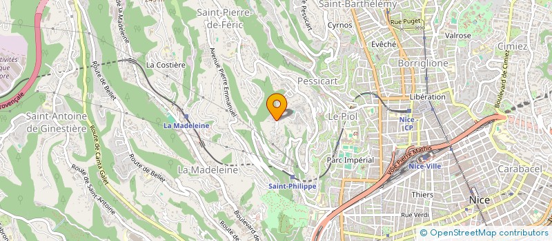 localisation de l'entreprise MADAME MAGALI MOCANU à NICE