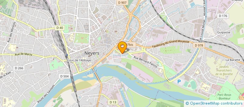 localisation de l'entreprise MADAME MAGALI MOLINES à NEVERS