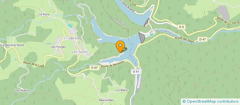 localisation de l'entreprise MADAME MAGALI MONLOUP  SAINT-RIRAND