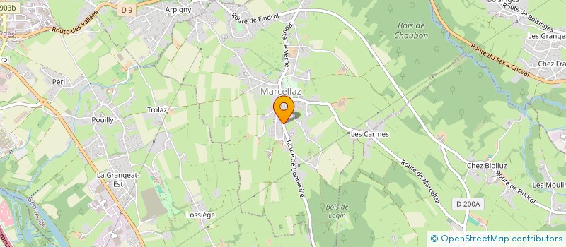 localisation de l'entreprise MADAME MAGALI MONTFORT  MARCELLAZ