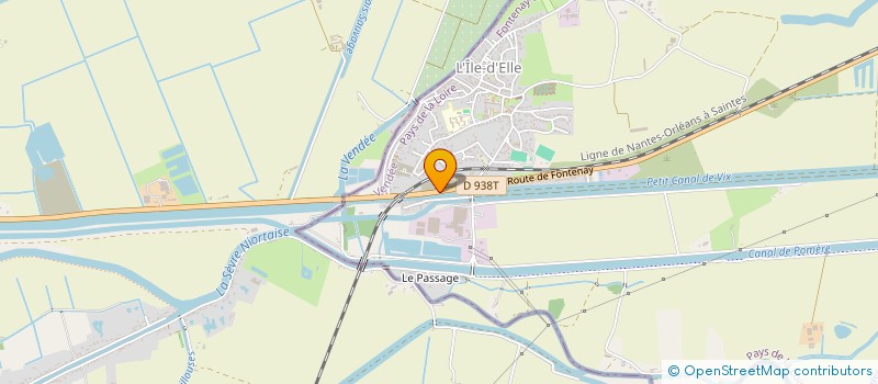 localisation de l'entreprise MADAME MAGALI MORUCHON  L'ILE-D'ELLE