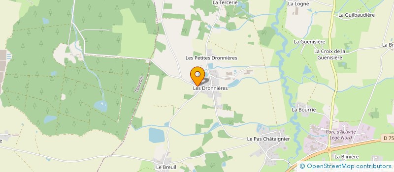 localisation de l'entreprise MADAME MAGALI MOTHAIS  LEGE