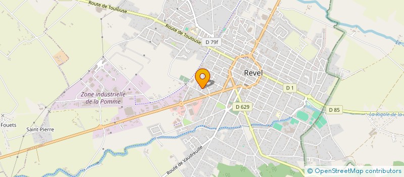 localisation de l'entreprise MADAME MAGALI MOUREY  REVEL