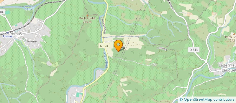 localisation de l'entreprise MADAME MAGALI MULLOT  SAINT-HILAIRE