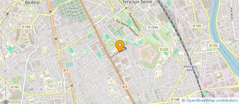 localisation de l'entreprise MADAME MAGALI NABAIS à VITRY-SUR-SEINE