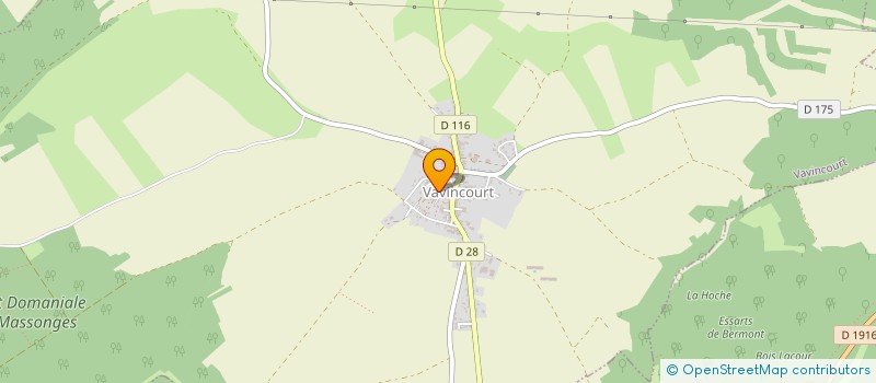 localisation de l'entreprise MADAME MAGALI NEANT-ULIVIERI  VAVINCOURT