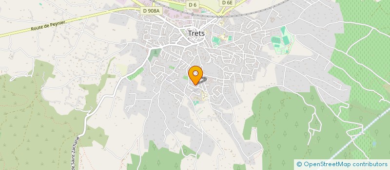 localisation de l'entreprise MADAME MAGALI NIVET à TRETS