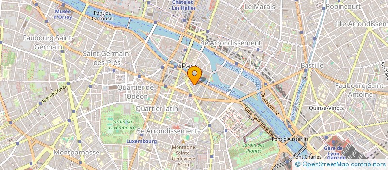 localisation de l'entreprise MADAME MAGALI NOURISSAT  PARIS