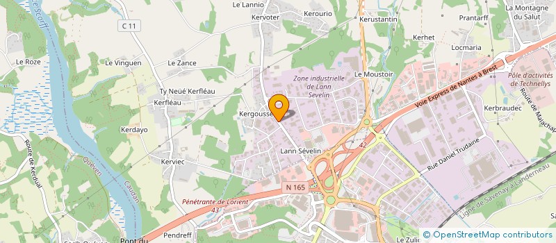 localisation de l'entreprise MADAME MAGALI NOZAHIC à CAUDAN