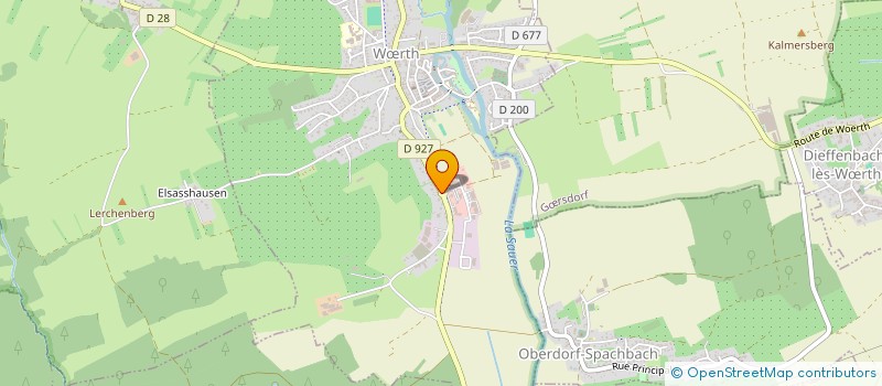 localisation de l'entreprise MADAME MAGALI OBER  WRTH