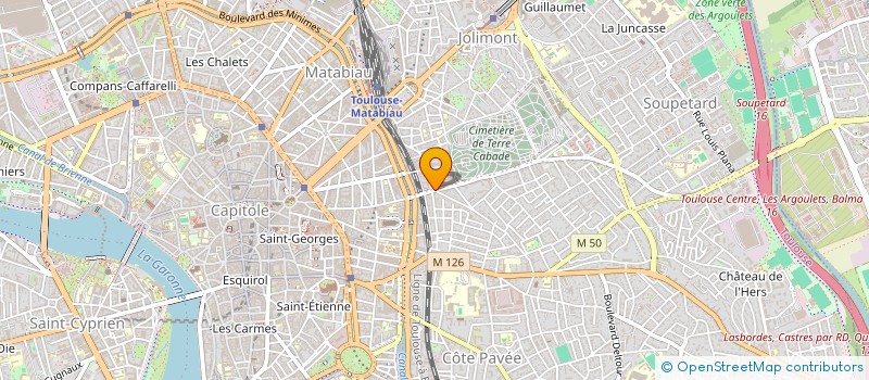 localisation de l'entreprise MADAME MAGALI ORTUNO à TOULOUSE