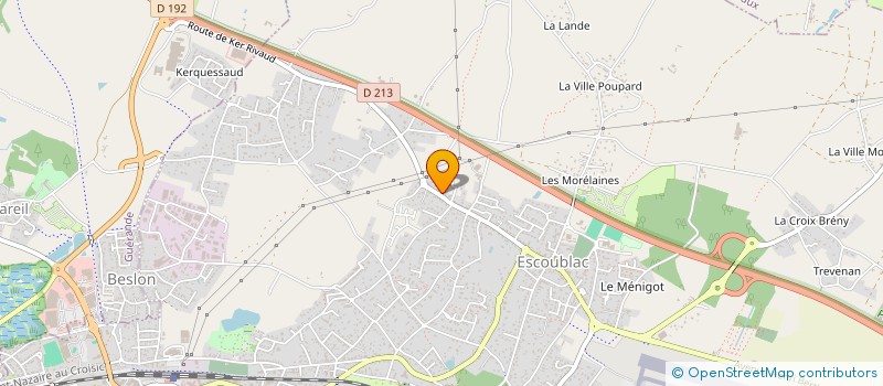 localisation de l'entreprise MADAME MAGALI PABOIS à LA BAULE-ESCOUBLAC