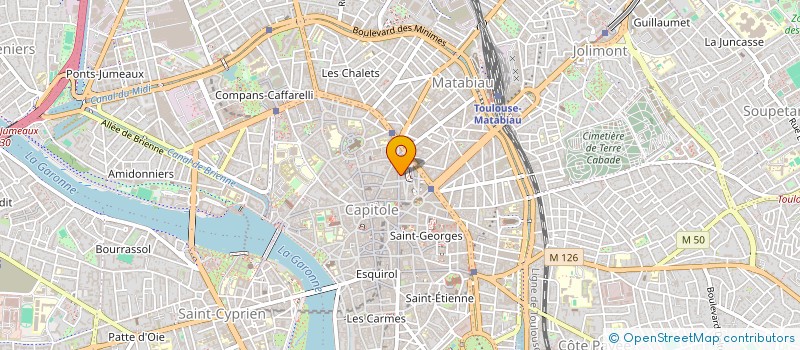 localisation de l'entreprise MADAME MAGALI PACOUD à TOULOUSE
