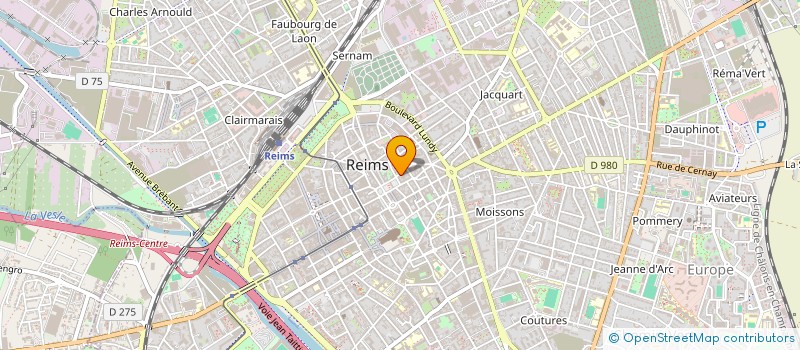 localisation de l'entreprise MADAME MAGALI PAPIS  REIMS