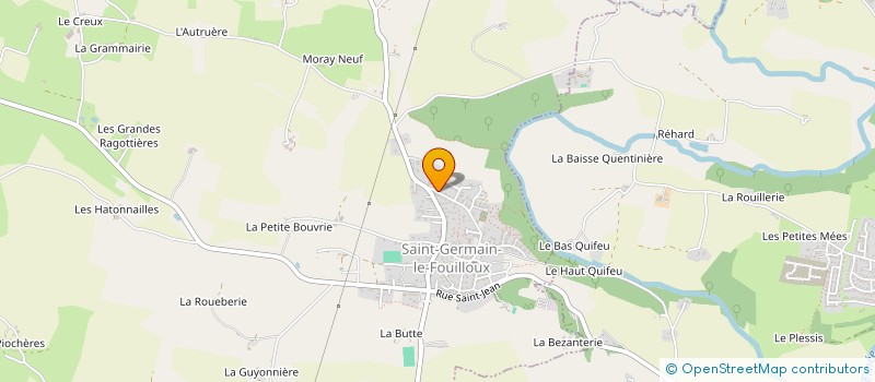 localisation de l'entreprise MADAME MAGALI PAQUIER  SAINT-GERMAIN-LE-FOUILLOUX