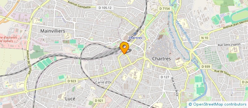 localisation de l'entreprise MADAME MAGALI PARIS à CHARTRES