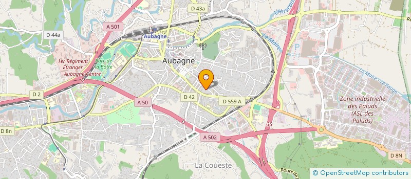 localisation de l'entreprise MADAME MAGALI PARIS à AUBAGNE