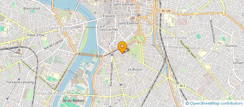 localisation de l'entreprise MADAME MAGALI PASCUAL  TOULOUSE