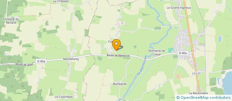 localisation de l'entreprise MADAME MAGALI PECHOUX  JAYAT