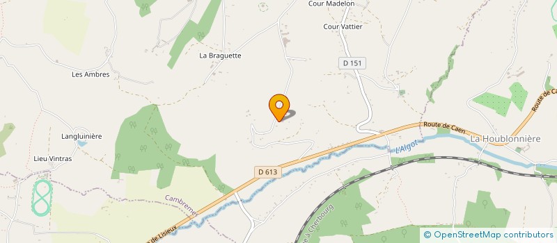 localisation de l'entreprise MADAME MAGALI PERRARD  CAMBREMER