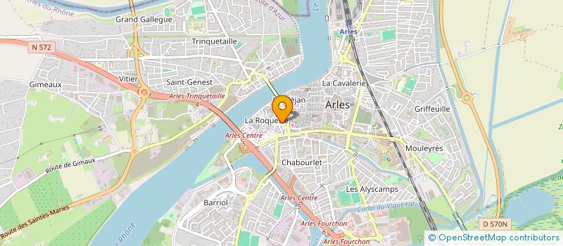 localisation de l'entreprise MADAME MAGALI PERRIN à ARLES