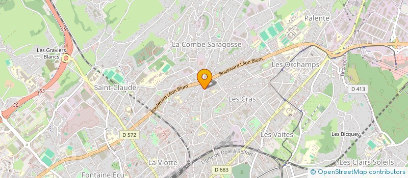 localisation de l'entreprise MADAME MAGALI PERRIOT à BESANCON
