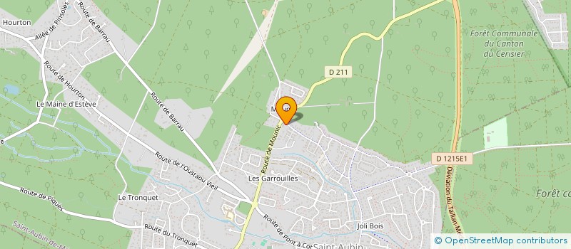 localisation de l'entreprise MADAME MAGALI PEYRAT  SAINT-AUBIN-DE-MEDOC