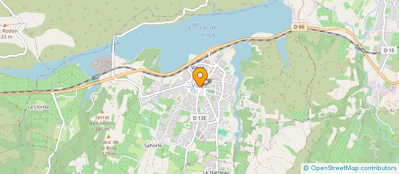 localisation de l'entreprise MADAME MAGALI PEYROT  VINCA