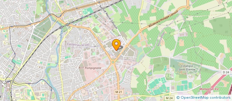 localisation de l'entreprise MADAME MAGALI PHILIP  CASTELNAU-LE-LEZ