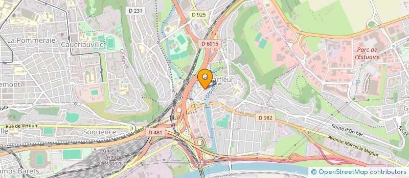 localisation de l'entreprise MADAME MAGALI PILON  HARFLEUR