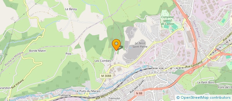 localisation de l'entreprise MADAME MAGALI PIPIER à LE CHAMBON-FEUGEROLLES