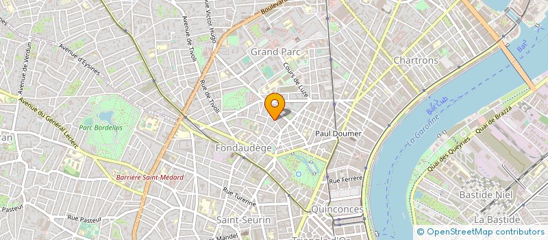 localisation de l'entreprise MADAME MAGALI PLANES  BORDEAUX