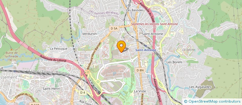 localisation de l'entreprise MADAME MAGALI PLOURABOUE à MARSEILLE