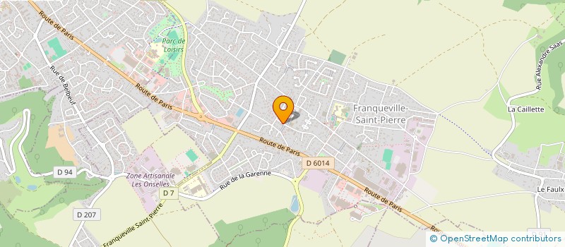 localisation de l'entreprise MADAME MAGALI POINFOUX  FRANQUEVILLE-SAINT-PIERRE