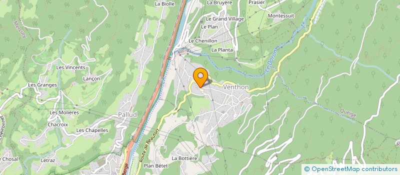 localisation de l'entreprise MADAME MAGALI POLIZZI  VENTHON