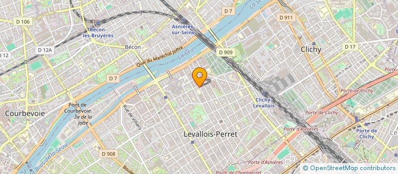 localisation de l'entreprise MADAME MAGALI PONT à LEVALLOIS-PERRET