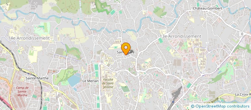 localisation de l'entreprise MADAME MAGALI POUGET à MARSEILLE