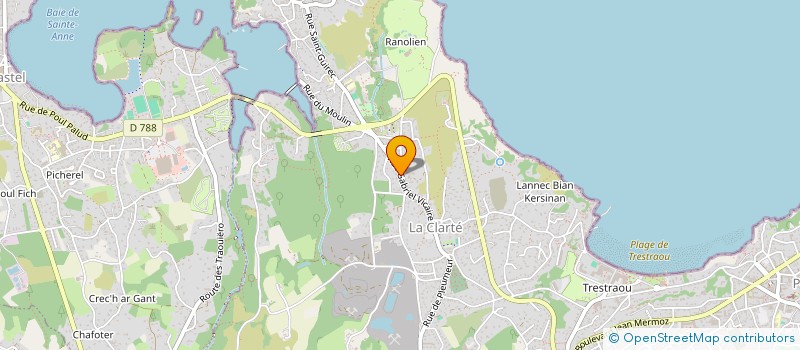localisation de l'entreprise MADAME MAGALI PRIGENT à PERROS-GUIREC